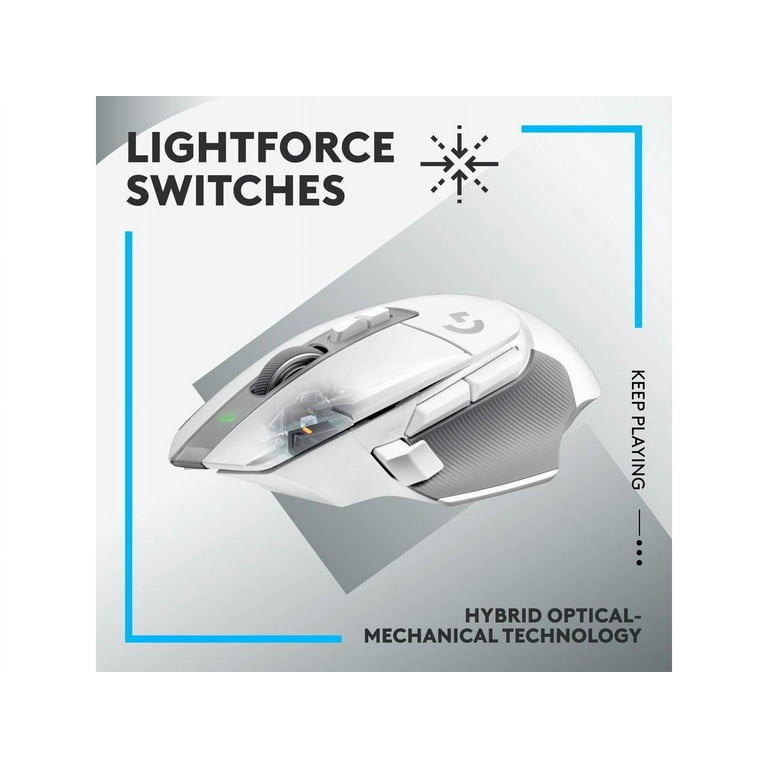 Logitech G502 X LIGHTSPEED Gaming Mouse - HERO 25K Sensor