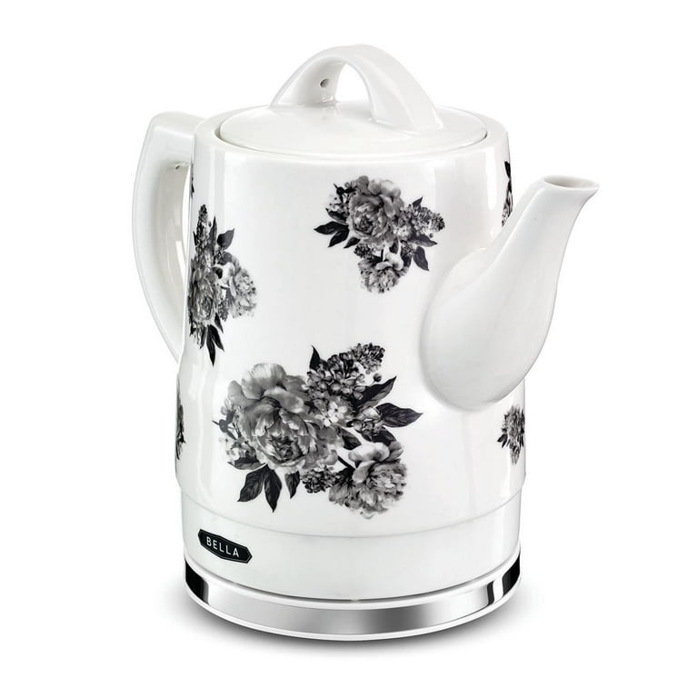 Bella 1.2l Electric Ceramic Tea Kettle With Detachable Base and Boil Dry  for sale online