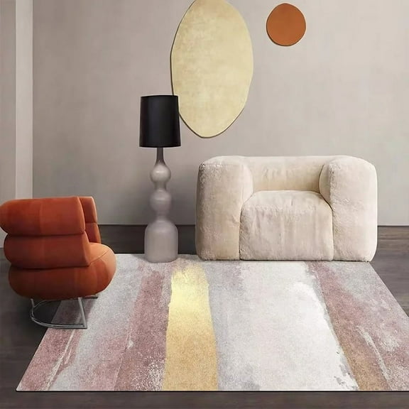 Modern Fashion Style Carpet for Living RoomLarge Area Rugs Bedroom Decor Pink Room Decor Soft Carpet Washable Floor Mat