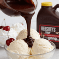 thumbnail image 2 of HERSHEY'S Chocolate Syrup, The Iconic Classic Flavor, 7.5 lb. (3.4 kg) Professional Foodservice Bulk Jug, 2 of 8