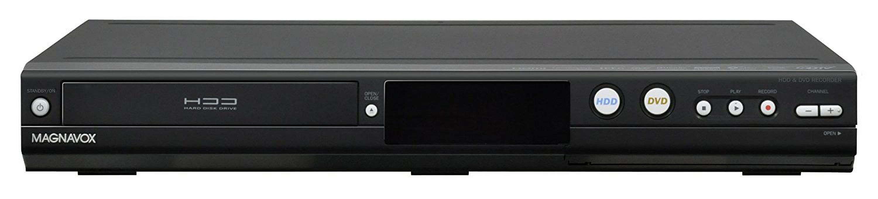 Magnavox MDR533H 1 Disc(s) DVD Player/Recorder, 1080p, 320 GB HDD, Black - image 2 of 3