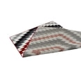 thumbnail image 5 of HR HANDCRAFT RUGS HR Southwestern Tribal Inspired Area Rug - Modern Faded Tribal Design - Red, Gray, Black, White - Contemporary Style 5 x 7, 5 of 5