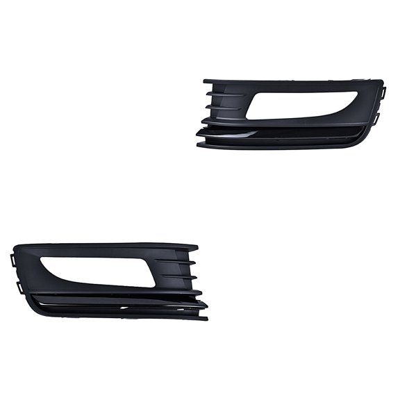 Par de Rejillas De Defensa Vento 2016 A 2020 Volkswagen Del C/Hoyo P/Faro C/Mold TONG YANG .