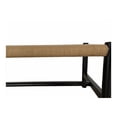 thumbnail image 4 of MOE'S Home HAWTHORN BENCH SMALL BLACK, 4 of 5