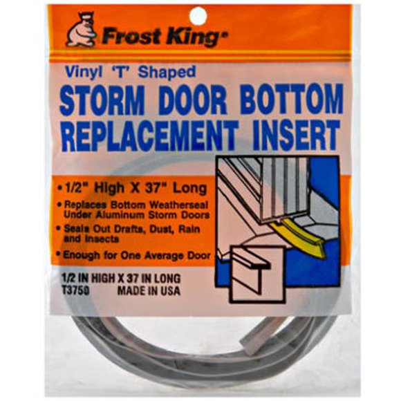 Thermwell T3750 37 in. Gray Storm Door Bottom