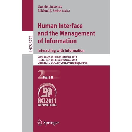 ISBN 9783642216688 product image for Lecture Notes in Computer Science: Human Interface and the Management of Informa | upcitemdb.com
