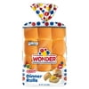 Wonder Bread Dinner Rolls, Soft White Bread Rolls, 12 Count