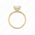 thumbnail image 2 of Cora Jewellery 3CT Hidden Halo Oval Moissanite Engagement Ring For Women, 18K Yellow Gold, 2 of 8