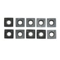 thumbnail image 3 of 10 Pcs 15X15X2.5mm-R150-4R0.5 Inserts de Coupe en Carbure Carrés Remplacement de Rangée 6, 3 of 9