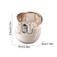 thumbnail image 3 of Kbndieu Wireless Earbuds Bluetooth Headphones, In Ear True Wireless Earbuds, Bluetooth 5.4, Dual Microphone Noise Reduction, Surround Sound, Intelligent Translation, Sports Earphones, 3 of 6