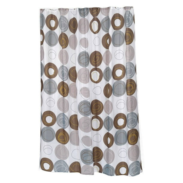 "Madison" Stall Size Fabric Shower Curtain