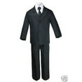 thumbnail image 3 of Altotux Black Baby Toddler Formal Wedding Party Boy Suit Tuxedo Tie 5pc Set sz S-4T, 3 of 6
