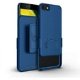 thumbnail image 2 of BELTRON iPhone 7/8/SE 2020 Holster Case, Super Slim Rubberized Grip Case & Swivel Belt Clip Holster Combo with Built-in Kickstand for for Apple iPhone SE 2nd Gen 2020, 8, 7, 6, 6s Blue, 2 of 7
