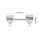 thumbnail image 4 of Anillos para pezones Accesorio de moda Hermosa decoración de coqueteo Adornos para perforaciones Piercings para el cuerpo en forma de corazón Ropa, zapatos y accesorios Miscelánea Plata Titty-Time Qarigey AP009422-02B, 4 of 6