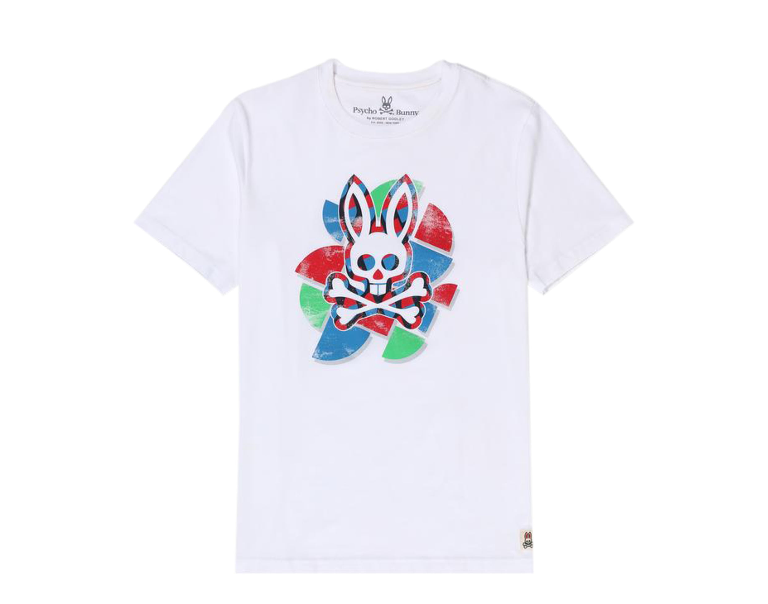 Psycho Bunny Albion Graphic White/Multi Men's Tee Shirt - Walmart