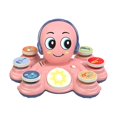 thumbnail image 2 of Bebé pulpo Tambor de percusión educativo y sonidos juguetes para de 6 a regalos de cumpleaños Rosado Baoblaze Tambor de música infantil, 2 of 8