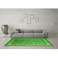 thumbnail image 3 of Ahgly Company Indoor Rectangle Oriental Green Industrial Area Rugs, 2' x 4', 3 of 4