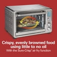 thumbnail image 3 of Hamilton Beach Sure-Crisp 6 Slice Countertop Toaster Oven with Sure-Crisp Air Fryer Function & Rotisserie, Stainless Steel, 3 of 9