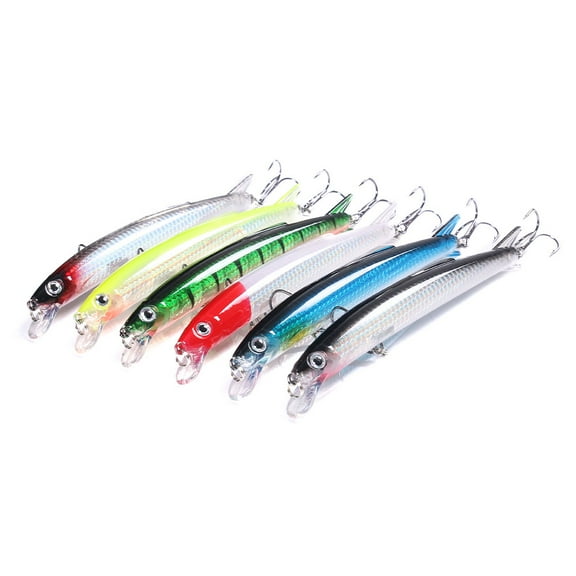HENGJIA Fishing Lures Large Hard Bait Minnow VIB Lure with Treble Hook Life-Like Swimbait Fishing Bait Popper Crankbait Sinking Lure for Trout Bass Walleye Redfish