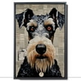 thumbnail image 2 of Wire Fox Terrier Dog Canvas Canvas Prints with Your Photos Wall Art for Home Decoration - Memorial Gift for Pet Lovers Dog Moms, 2 of 6