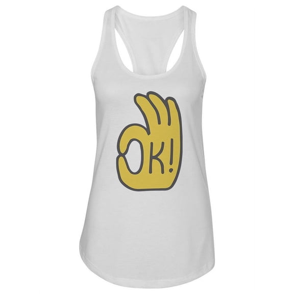 Ok. Design. Tank Women -Image by Shutterstock, Female x-Small