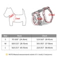 thumbnail image 2 of Beirui Floral Pet Dog Cat Harness Reflective Soft Air Mesh Walking Vest for Small Large Dogs, 2 of 5