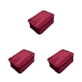 thumbnail image 2 of Bolsa de almacenamiento de zapatos Matsuzay Nylon Vino rojo, 2 of 6