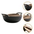 thumbnail image 4 of Sauce Pan Ramen Cooking Pot Cast Iron Skillet Cast Iron Cookware with Sdide Handles, 4 of 5