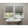 thumbnail image 4 of Redi Shade No Tools Easy Lift Trim-at-Home Cordless Light Filtering Fabric Cellular Shade Gray, 30" W x 64" L, (Fits windows 19"- 30"), 4 of 9