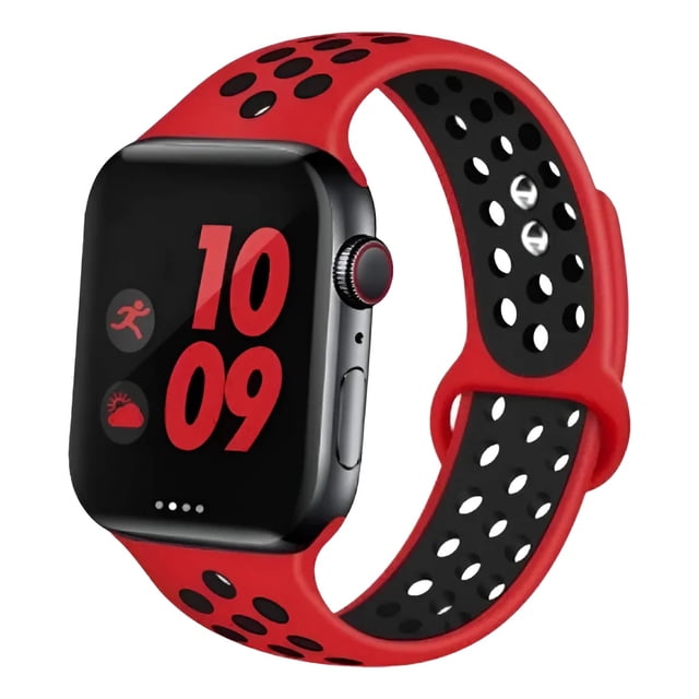 Correa Sport Para Apple Watch Silicon Transpirable Premium Compatible con Series 1,2,3,4,5,6,7,8,9,10