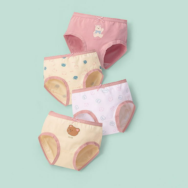 Ketyyh-chn99 Kids Underwear Girls Panties Kids Soft Comfort Cotton
