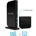 thumbnail image 2 of Nyrius ARIES Home+ Wireless HDMI 2x Input Transmitter & Receiver for Streaming HD 1080p 3D Video and Digital Audio from Cable box, Satellite, Bluray, DVD, PS4, PS3 - 1 Year Extended Warranty, 2 of 8