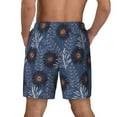 thumbnail image 4 of Haiem Sunflowers Mens Swim Trunks with Compression Liner 2 in 1 Swimming Shorts Stretch Swimwear Quick Dry,Board Shorts-Small, 4 of 9