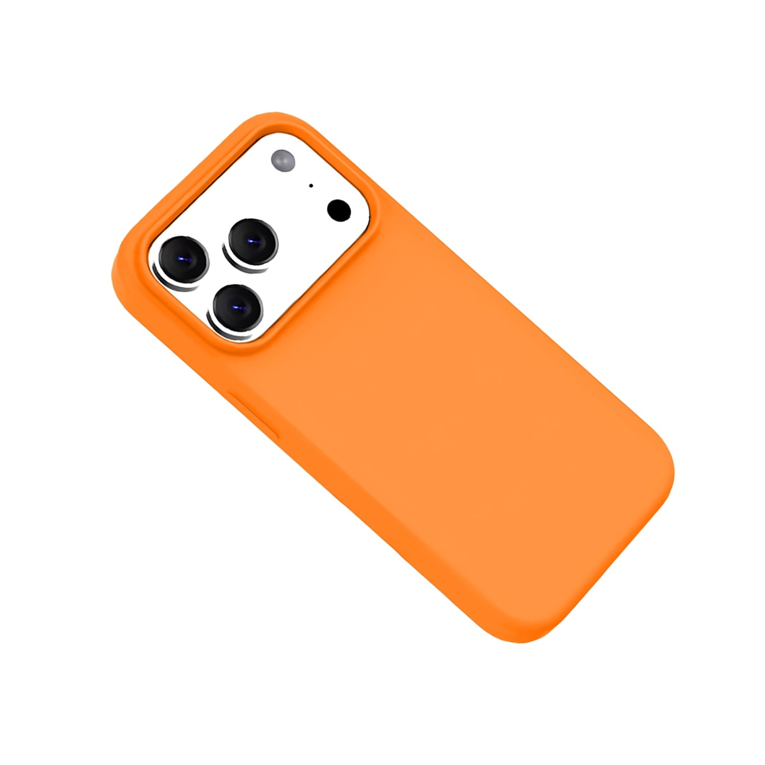 Slim Fit Silicone Case for iPhone 17 Pro Max - Orange