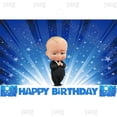 thumbnail image 1 of Fondo de dibujos animados para estudio fotográfico, accesorios de fotografía personalizados para sesión fotográfica de cumpleaños, Baby Boss, 1 of 4