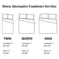 thumbnail image 3 of Shatex Twin Comforter All Season Boho Floral Soft Quilted Printed Bedding Comforters, 3 of 5