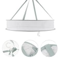 thumbnail image 4 of Unique Bargains 1 Pc Durable Single Layer Clothes Drying Basket for Balcony 4.72"x24.02" 44L Green, 4 of 6