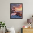 thumbnail image 4 of Paint By Numbers Kit for Adults Beginner - DIY Winter Lighthouse Vintage Truck Sunset Canvas Painting Kits for Adults, Frameless Paint By Number for Adults for Home Wall Decor 16x20 Inch, 4 of 7