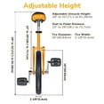 thumbnail image 3 of Yescom 16 Inch Wheel Outdoor Unicycle Bicycle Balance Training for Adults Teenagers Kids, Yellow, 3 of 8