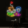 thumbnail image 4 of C-craft Coffee Wine Neon Sign Wall Art for Coffee Bar Decor House Decor Gift, 4 of 4