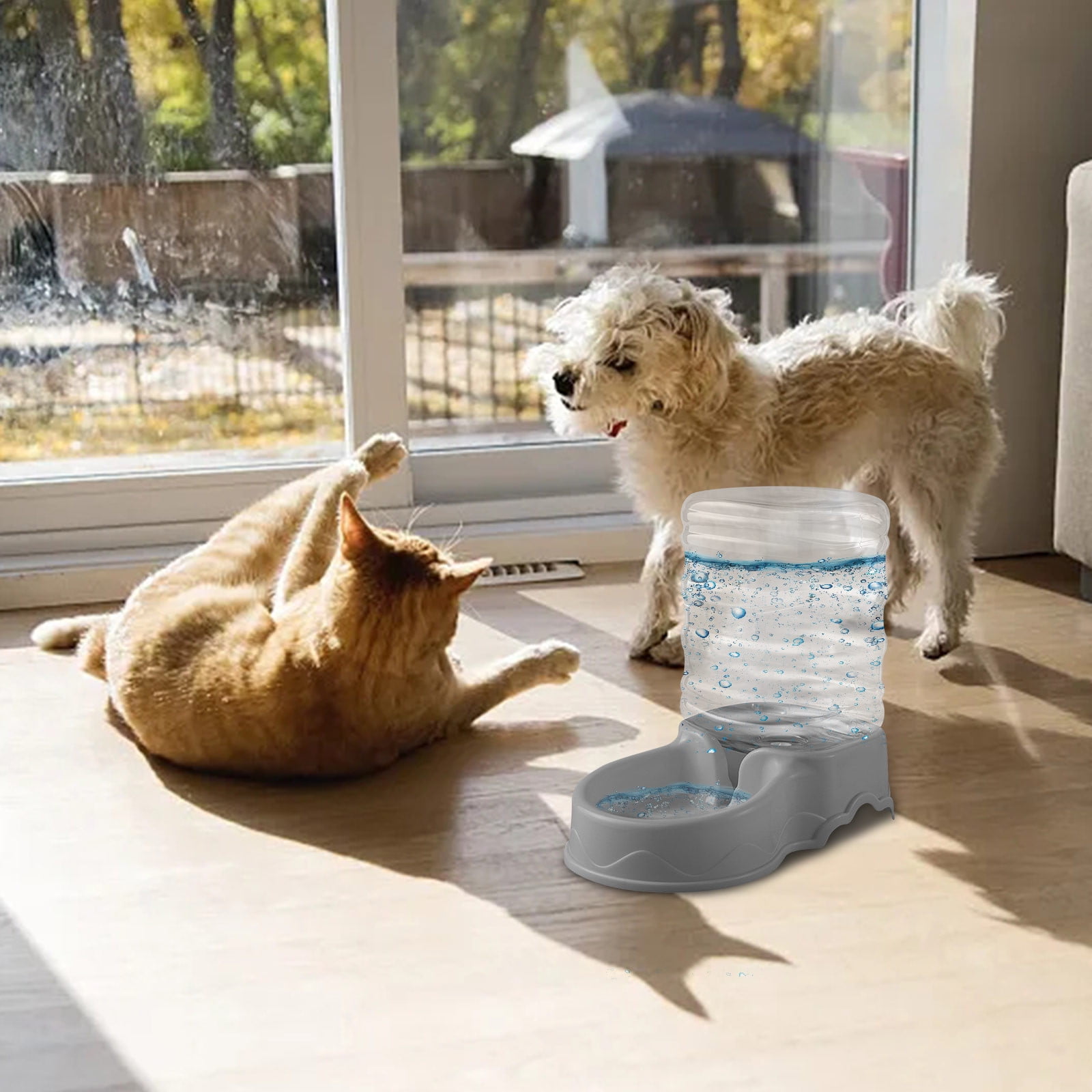 Dvumao Home Decor, Automatic Water Feeder For Food Dogs Water Dispenser For Drinking Water Flowing Non In Water Bottle, Man Gifts