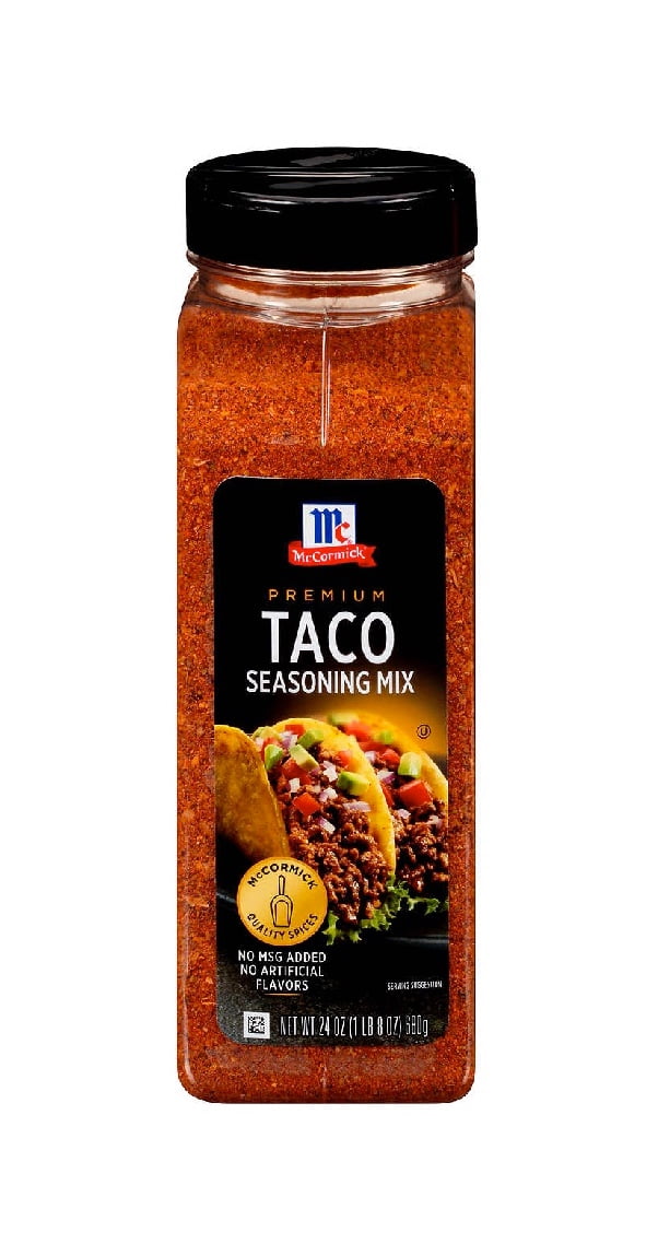 McCormick® Reduced Sodium Mild Taco Seasoning Mix, 1 oz - Kroger