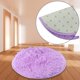 thumbnail image 3 of 40/60/80cm Round Rug Anti-Slip Sofa Blanket Cushion Large Shaggy Rug Super Soft Mat Living Room Bedroom Decorative Carpet Mat, 3 of 11