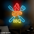 thumbnail image 2 of Glowneon BBQ Led Light, Open Grill Bar & BBQ Restaurant Neon Light, 2 of 5