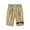 M170 Khaki, variant on Summer Girls Shorts Elastic Waist Letter Print Shorts With Pockets Casual Fashion Teen Soft Clothes Black Size 3-4 Years