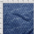 thumbnail image 2 of oneOone Polyester Lycra Medium Blue Fabric Batik Sewing Material Print Fabric By The Yard 56 Inch Wide - AI, 2 of 4