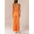 thumbnail image 4 of Fengqque Jumpers for Women with Overalls Casual Jumpsuits Plus Size Summer Solid Sleeveless Loose Long Playsuits Rompers Jumpsuit, 4 of 7
