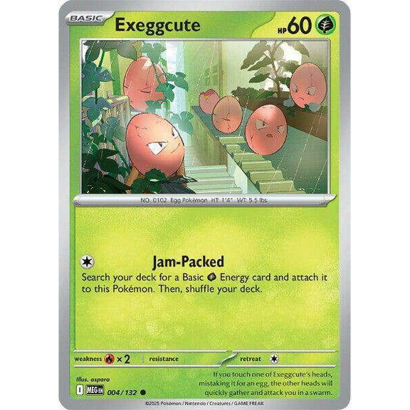 Pokemon ME01: Mega Evolution Common Exeggcute #4
