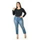 thumbnail image 5 of Body de manga larga Roman Fashion /Tallas Extras, 016 (Negro) negro 40, 5 of 6
