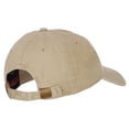 thumbnail image 4 of Mini Republican Elephant Embroidered Washed Buckle Cap - Khaki OSFM, 4 of 5